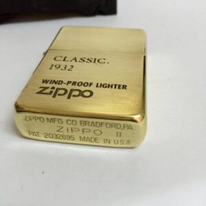 Zippo brass 1986 CLASSIC 1932 ( 2 la mã ) - Ảnh 3