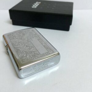 Zippo Chrome Venetian 1980 12 Zippo Chrome Venetian 1980 - Ảnh 2