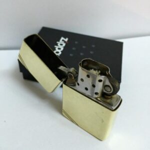 Zippo Vintage Brass 1987 ( 3 la mã ) 13 Zippo Vintage Brass 1987 ( 3 la mã ) 6