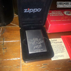 HIẾM – Zippo Solid Titanium Limited 4