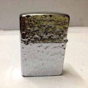 Zippo 1988 - la mã đít lồi chữ xéo - Gõ búa - Lacke Bạc 2