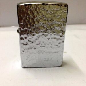 Zippo 1988 - la mã đít lồi chữ xéo - Gõ búa - Lacke Bạc 4