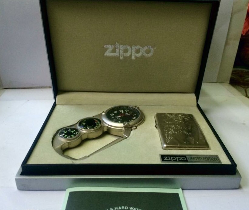 ZIPPO GIFT SET ĐỒNG HỒ MÓC KHOÁ & ZIPPO LIMITED 4 ZIPPO GIFT SET ĐỒNG HỒ MÓC KHOÁ & ZIPPO LIMITED 2