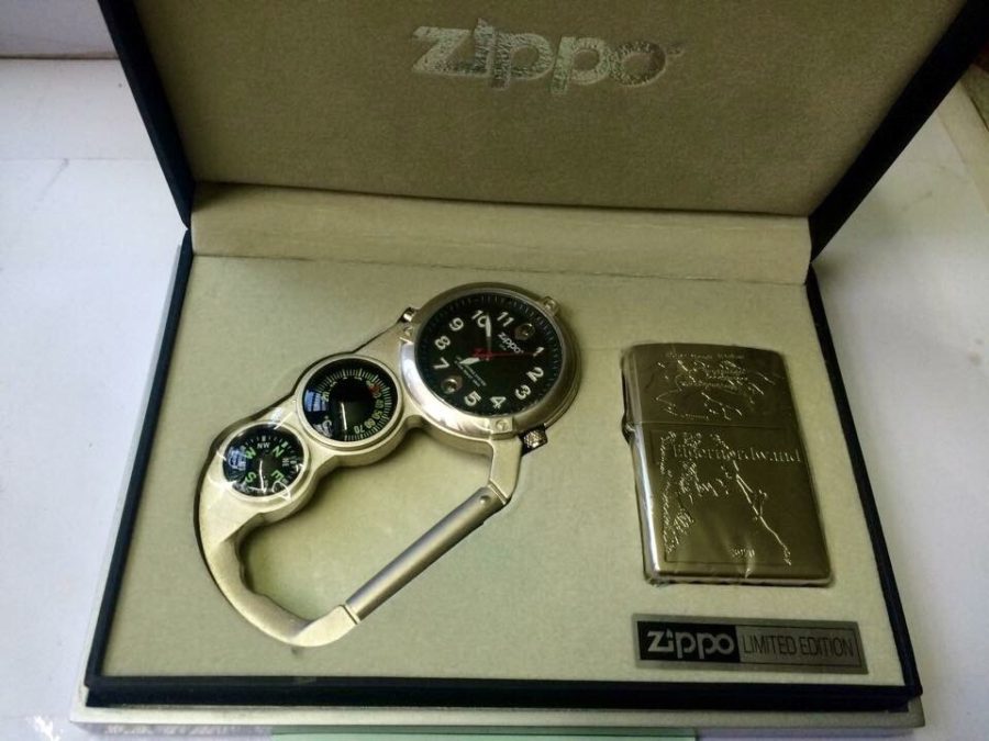 ZIPPO GIFT SET ĐỒNG HỒ MÓC KHOÁ & ZIPPO LIMITED 1 ZIPPO GIFT SET ĐỒNG HỒ MÓC KHOÁ & ZIPPO LIMITED