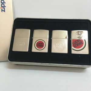 SET ZIPPO LUCKY STRIKE 5