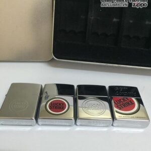 SET ZIPPO LUCKY STRIKE 9 SET ZIPPO LUCKY STRIKE 2