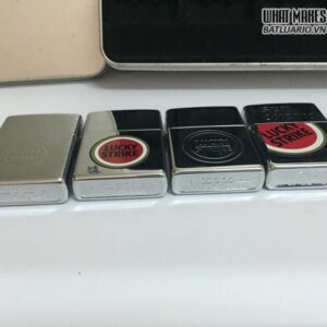 SET ZIPPO LUCKY STRIKE 7 SET ZIPPO LUCKY STRIKE 3