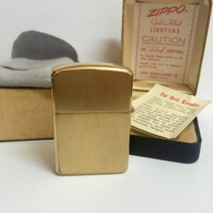 Zippo 10K Gold Filled 6X 7 Zippo 10K Gold Filled 6X 1