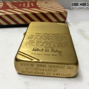 ZIPPO 1985 – 1 LA MÃ 1985 BỨC THƯ – HIẾM 4