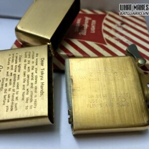 ZIPPO 1985 – 1 LA MÃ 1985 BỨC THƯ – HIẾM 1