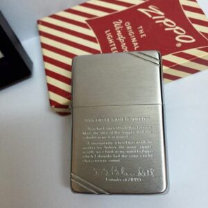 ZIPPO 1986 – 2 la mã WHY DID HE NAME IT ZIPPO 6