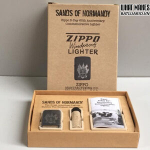 Zippo D-Day 60TH Anniversary Commemorative Lighter – SANDS OF NORMANDY 3