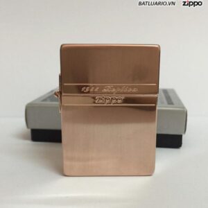 Zippo Replica 1935 Bản lề ngoài – Mạ Vàng Hồng 3