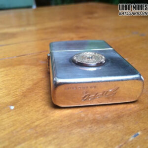 ZIPPO 10k GOLD FILLED 1960s – Emblem tổng thống bằng vàng 10k 4