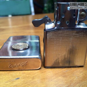 ZIPPO 10k GOLD FILLED 1960s – Emblem tổng thống bằng vàng 10k 5