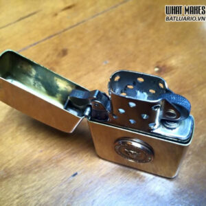 ZIPPO 10k GOLD FILLED 1960s – Emblem tổng thống bằng vàng 10k 1
