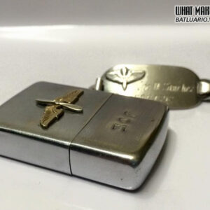 ZIPPO 1946 – 1947 FULL NIKEL RUỘT 14 lỗ – Emblem quân đội 7