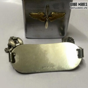 ZIPPO 1946 – 1947 FULL NIKEL RUỘT 14 lỗ – Emblem quân đội 4