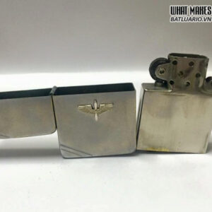 ZIPPO 1938 – 1939 EMBLEM NAVY WINGS BẠC KHỐI 2