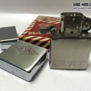 Zippo 1952 – 1954 full Stamp Vỏ sắt – ruột sắt 3