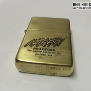 ZIPPO 1986 – 2 la mã – Logo Zippo ăn mòn 1