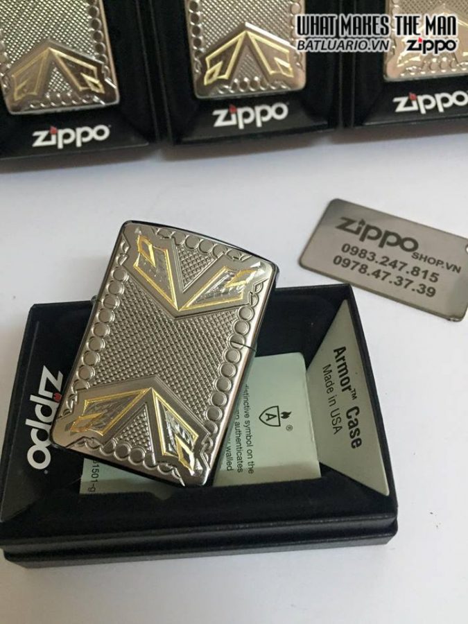 Zippo 28808 – Zippo Armor Dagger Brushed Chrome