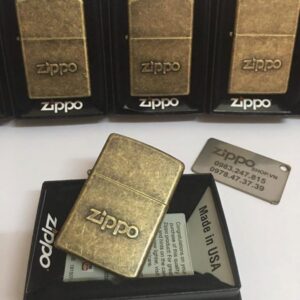 Zippo 28994 – Zippo Stamp Antique Brass