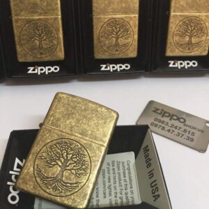 Zippo 29149 – Zippo Tree of Life Antique Brass