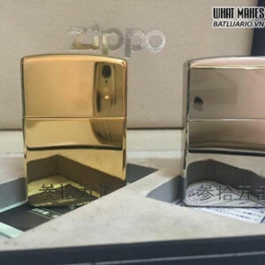 ZIPPO COMBO – gồm 1 Zippo & 1 đồng hồ kiểu dáng Zippo 5