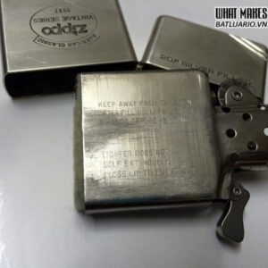 Zippo II la mã ( 1986 ) Silver filled 20 micron 8 Zippo II la mã ( 1986 ) Silver filled 20 micron 4