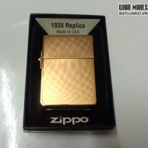 Zippo Replica 1935 Bản lề ngoài – Mạ Copper 1