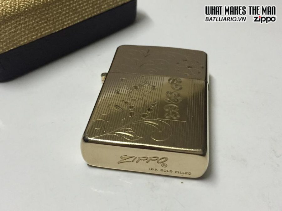 ZIPPO 10k gold filled 5x-6x NEW FULL BOX 2