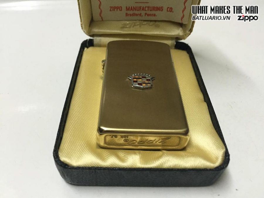 ZIPPO SLIM 10k gold filled 6x-7x – NEW FULL BOX 1