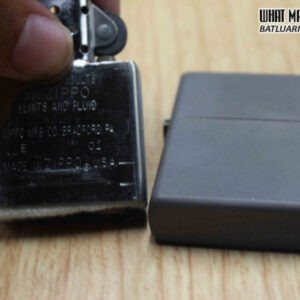 Zippo Solid titanium 2001 7 Zippo Solid titanium 2001 4