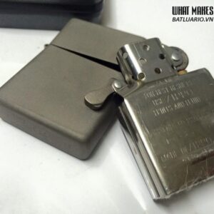 Zippo SOLID TITANIUM 2003 11 Zippo SOLID TITANIUM 2003 2