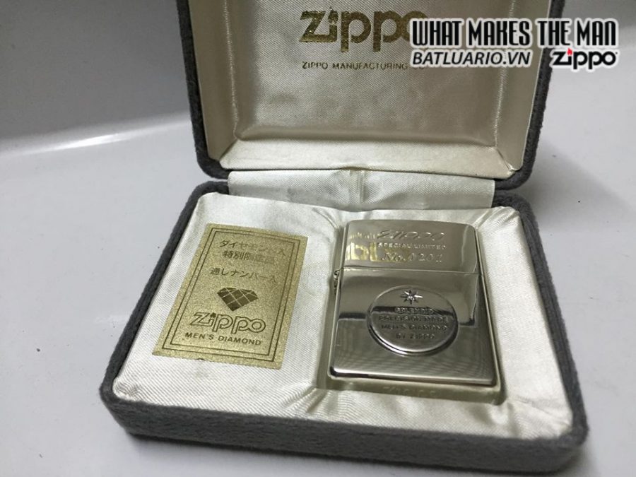 ZIPPO lacke Bạc limited 0201 6