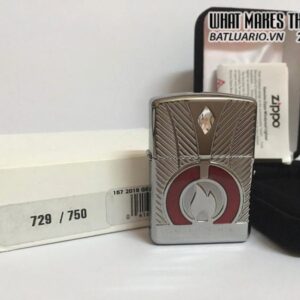ZIPPO LIMITED ARMOR CASE COLLECTIBLE OF THE YEAR 2016 EU 1