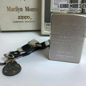 Zippo SET Marilyn Monroe – LIMITED 0221 – Kèm theo móc treo chìa khoá 5