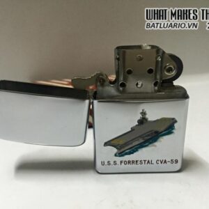 ZIPPO USS FORRESTAL CVA-59 – T&C – 1958 NEW 6