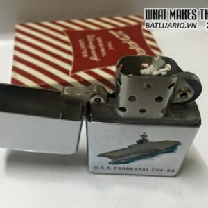 ZIPPO USS FORRESTAL CVA-59 – T&C – 1958 NEW 8