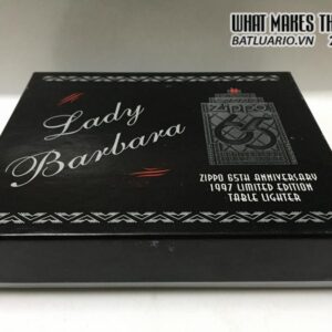 ZIPPO LADY BARBARA – ZIPPO 65TH ANNIVERSARY LIMITED EDITION TABLE LIGHTER 2