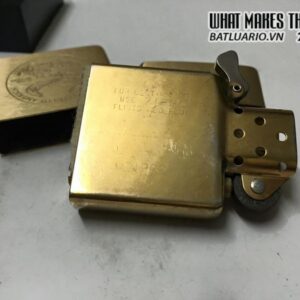 Zippo solid brass 1993 Hoạ tiết đại bàng – quốc điểu của Mỹ 4