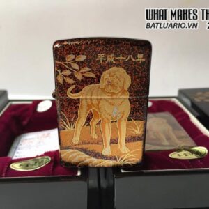 ZIPPO TUỔI TUẤT – DO NGHỆ NHÂN NGƯỜI NHẬT BẢN CHẾ TÁC 2