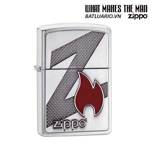 Zippo 29104 – Zippo Z Flame Brushed Chrome