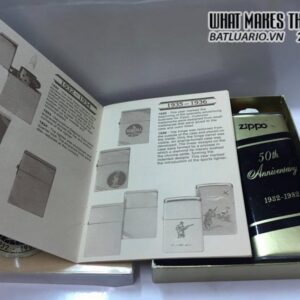 ZIPPO 1932-1982 – 50TH ANNIVERSARY – EMPLOYEE – NEW – FULL 3