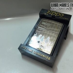 Zippo High Polish Chrome chủ đề Marlboro – 1996 9