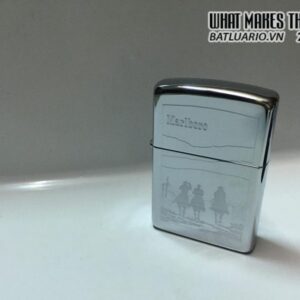 Zippo High Polish Chrome chủ đề Marlboro – 1996 8