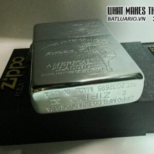 ZIPPO AMERICAN CLASSIC 1995 XI LA MÃ 1