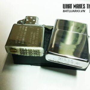 Zippo High Polish Chrome chủ đề Marlboro – 1996 4