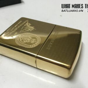 Zippo Solid Brass USS Hué City – 1993 4
